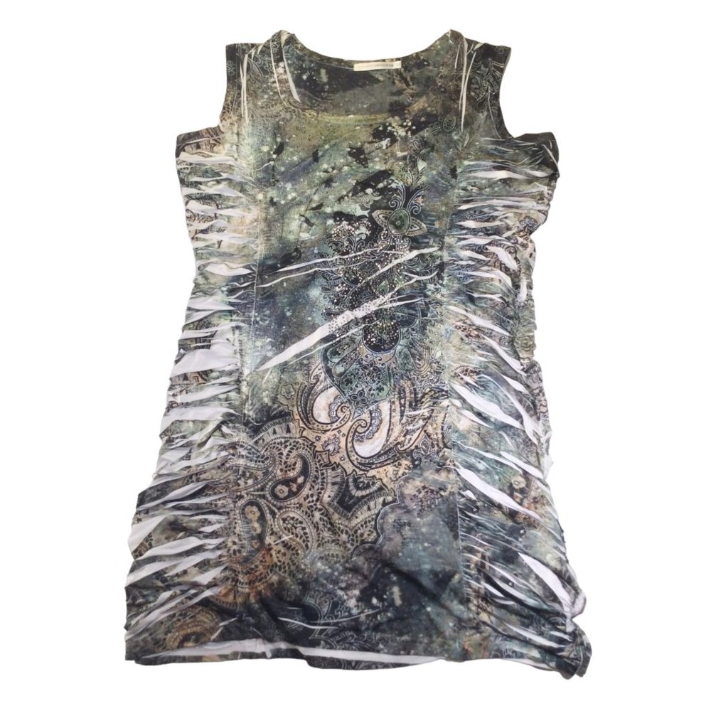 Printed Tank Dress XL